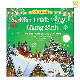 Sách hay Giáng Sinh: Truyện kể Giáng Sinh - combo truyện Song ngữ hay cho bé
