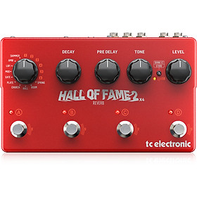 TC Electronic Hall Of Fame 2 X4 Reverb Guitar Effects Pedal -Hàng Chính Hãng