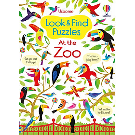 Look And Find Puzzles: At The Zoo