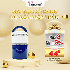 Camen Đựng Cơm La Gourmet 2 Ngăn (930ml) 337757 - Xanh