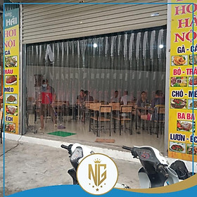 Mua Rèm Cửa Cao 2 4m Nhựa PVC Dẻo | Rèm Nhựa Trong Suốt | Mành Nhựa PVC Lắp Đặt Cho Phòng Chạy Máy Lạnh Ngăn Thoát Nhiệt