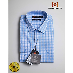 Áo sơ mi nam Khatoco sale 374k ( giá tem 468k)