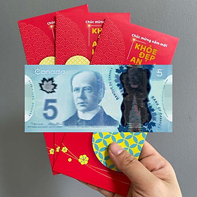 Bao lì xì Canada loại 5 poly sưu tầm, làm quà tặng
