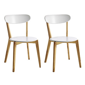 Mua Combo 2 Ghế Bàn Ăn Jegind JYSK Basic (45 x 79 x 54 cm) - Trắng