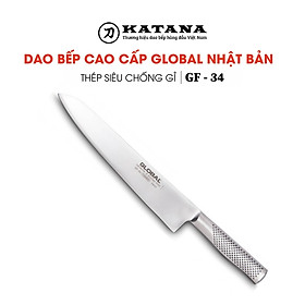 Mua Dao bếp Nhật cao cấp Global GF34 Chef - Dao thái thịt cá (270mm) - Dao bếp Nhật chính hãng