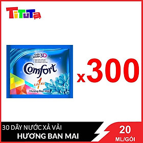 Giá sỉ Nguyên thùng Nước xả vải Comfort 1 lần xả 30 dây
