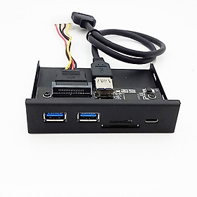 Đầu Đọc Thẻ Media PC 33S50-RTK (Type-C/ USB 3.0 Hub)