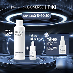 Toner Cica dưỡng ẩm & làm dịu da bong tróc Cica NMFS Soothing Toner Bioverse