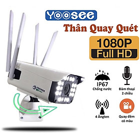 Camera Wifi Yoosee 3.0 Mpx Full HD, Dòng Ngoài Trời...