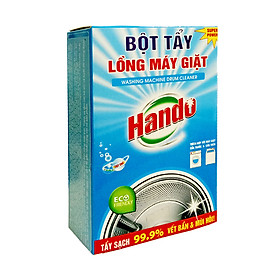 Hộp 2 gói tẩy lồng máy giặt siêu sạch Hando