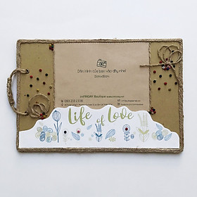 Sổ ký tên handmade imFRIDAY GBK10