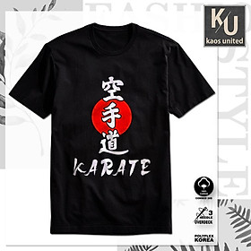 Áo thun "karate Japanese"   Unisex Japanese Kanji hình mới mẫu mới giá xưởng