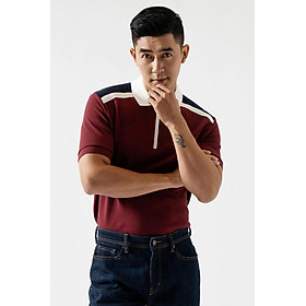 Áo Polo ROUTINE Nam Cổ Khóa Kéo Phối Màu Vai Form Fitted - 10F23POL014P | LASTORE MENSWEAR