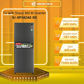 Mua Tủ lạnh Sharp 360L SJ-XP382AE-DS Inveter - Hàng Chính Hãng (Chỉ giao HCM)