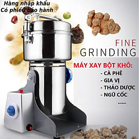 Mua Máy Xay Nghệ Tươi  Tinh Bột Nghệ  Ngũ Cốc  Tam Thất Loại 800g Nắp Gài Inox 304 Sáng Bóng Đẹp- Siêu Bề