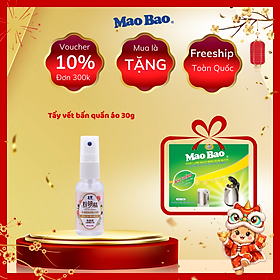 Chất tẩy vết bẩn quần áo Mao Bao 30g