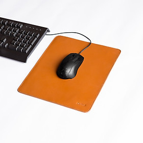 Mua Bàn di chuột  miếng lót chuột bằng da bò thật kích thước 21.5 x 25 cm - Mouse Pads Leather LAPELLE