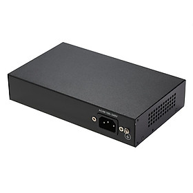 1+4 Ports 10/100Mbps PoE Switch Injector Power over Ethernet IEEE 802.3af for Cameras AP VoIP Built-in Power Supply