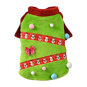 Hình ảnh Pet Christmas Clothes Pet New Year Apparel Costume Party Decor Clothes