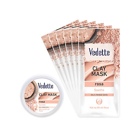 Bộ sưu tập mặt nạ Vedette Rosa - Clay Mask ROSA