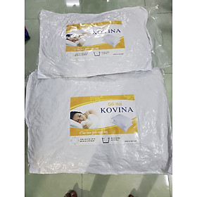 Mua (BỘ 2 GỐI) bộ 2 gối nằm gòn cao cấp  có khóa kéo  gòn 3d  nằm siêu êm  kích thước 50x70cm