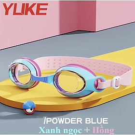 Kính bơi trẻ em YUKE 9018 gọng nhỏ, sắc nét, chống sương mờ/ Nhập khẩu(Tặng Kèm Hộp)