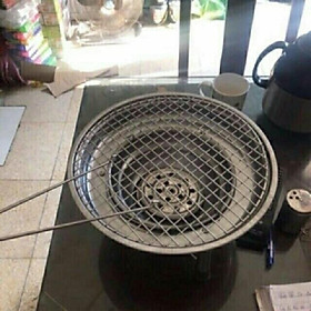 Bếp nướng than hoa  tặng kèm vỉ nướng
