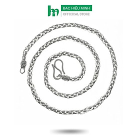 Dây chuyền nam bạc hiểu minh dbn071 - bảo hành vĩnh viễn