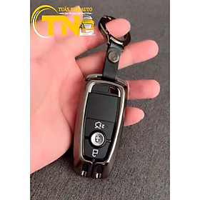 ỐP CHÌA KHÓA cho xe FORD EVEREST, RANGER, ECOSPORT, RAPTOR, WILDTRAK METAL ALUMINIUM