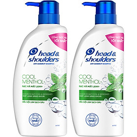Combo 2 Dầu Gội Head & Shoulders Bạc Hà Mát Rượi (625ml x 2)