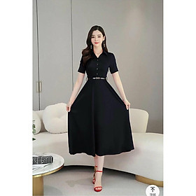 Đầm Cotton lạnh kèm nịt nữ cực sang trọng cho các cô nương THỜI TRANG MỚI NHẤT HIỆN NAY