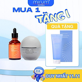 COMBO dưỡng trắng, xóa nám và tàn nhang Mirum 50ml/55ml