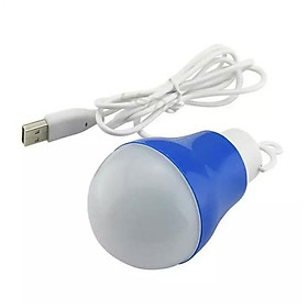 Bóng Đèn Led USB siêu sáng tiện dụng 5W - Ánh sáng trắng (Giao màu ngẫy nhiên)