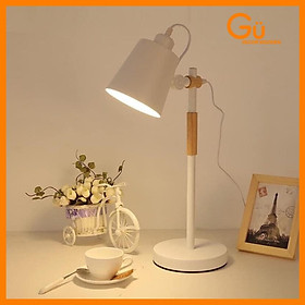 Mua Đèn học  đèn ngủ để bàn thân cao màu trắng Vintage Decor đọc sách  làm việc trang trí phòng ngủ
