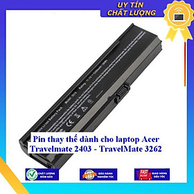Pin dùng cho laptop Acer Travelmate 2403 - TravelMate 3262 - Hàng Nhập Khẩu  MIBAT883