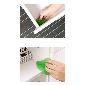 Mua Miếng Bùn Dẻo Gel Silicon Bám Dính Bụi Vệ sinh Bàn Phím