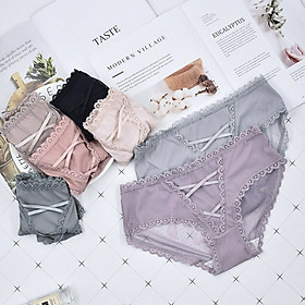 COMBO 10 QUẦN LÓT SU TĂM DÂY ĐAN TRƯỚC - MÃ 1311