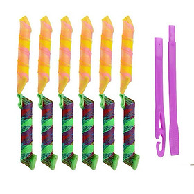 12 lô uốn tóc gợn sóng nước retro rê tro hàn quốc