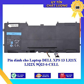 Pin dùng cho Laptop DELL XPS 13 L321X L322X 9Q23 - Hàng Nhập Khẩu New Seal