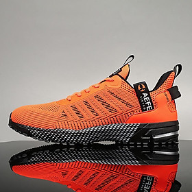Giày chạy bộ nam, giày thể thao ngoài trời Color: orange 7759 Shoe Size: '47