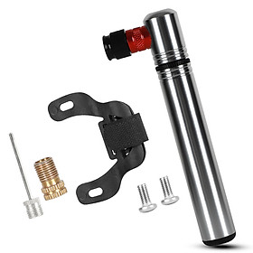 Mini Bicycle Pump Aluminum Alloy Ultra-Light MTB Road Bike Tire Inflator Schrader Presta Valve Cycling Air Hand Pump