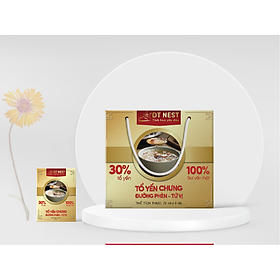 Đặc sản Khánh Hòa - Lốc Yến Chưng Đường Phèn Tứ Vị (6 hũ-70ml) DT NEST/ DT FOOD