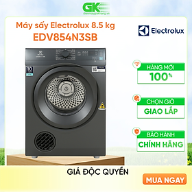 Máy sấy Electrolux 8.5 kg EDV854N3SB - Chỉ giao HCM
