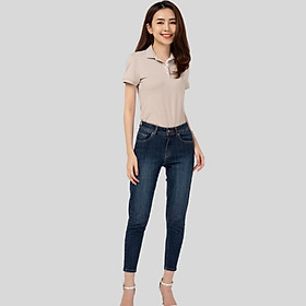 Quần jeans nữ YODY boyfriend tôn dáng co giãn chất giữ form QJN4014