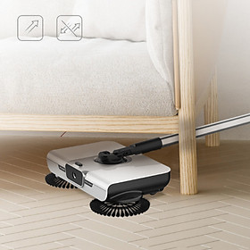 Chổi lau nhà hút bụi thông minh không động cơ chất liệu nhựa ABS kích thước 27x16x5cm