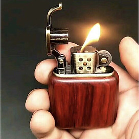 Mua Hộp Quẹt Bật Lửa Xăng Đá Zorro Vỏ Gỗ