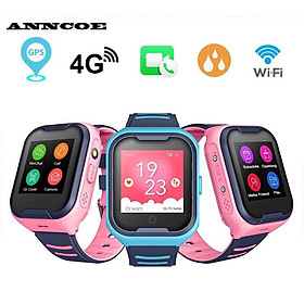 Đồng hồ thông minh trẻ em Anncoe AC86F nghe gọi bằng Video Call Định vị 4G + GPS + Wifi Chống nước IP67+ Hàng Chính Hãng