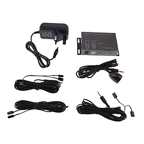 IR Infrared Remote Control Repeater Adapter Extender with Emitter Cable UK