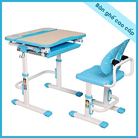 Mua Bộ bàn ghế học tập trẻ em có thể điều chỉnh độ cao  tựa lưng ghế tách rời C502