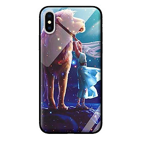 Ốp kính cường lực cho iPhone XS Cung Sư Tử - Hàng chính hãng
